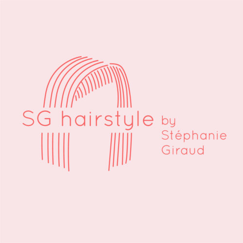 Création du logo du salon de coiffure SG Hairstyle